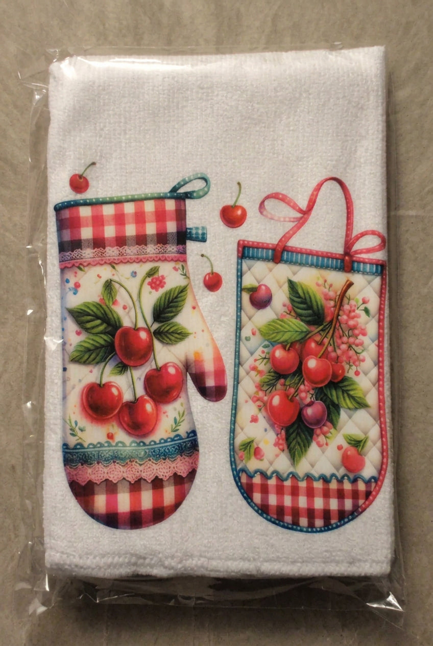 Cherries Kitchen Towel