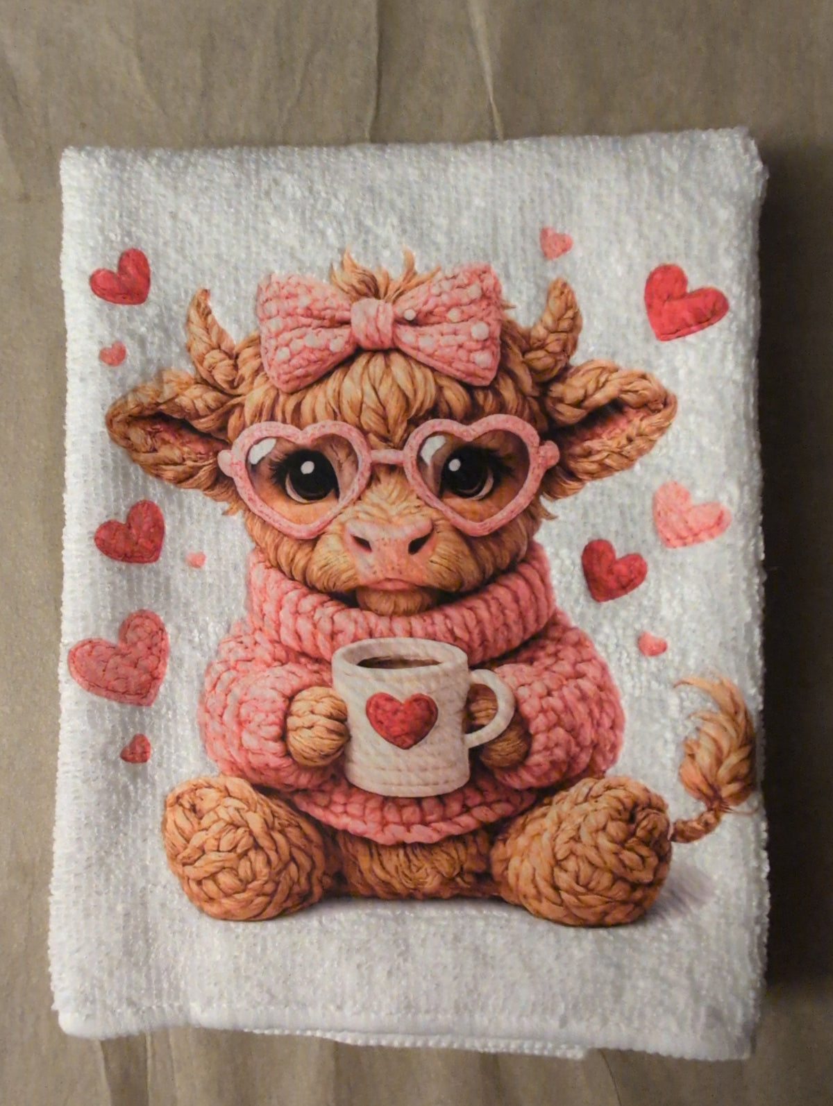 Hyland Cow Kitchen Towel