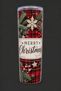 20 oz Christmas Stainless Steel Tumbler