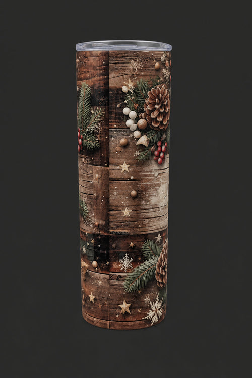 20 oz Christmas Stainless Steel Tumbler