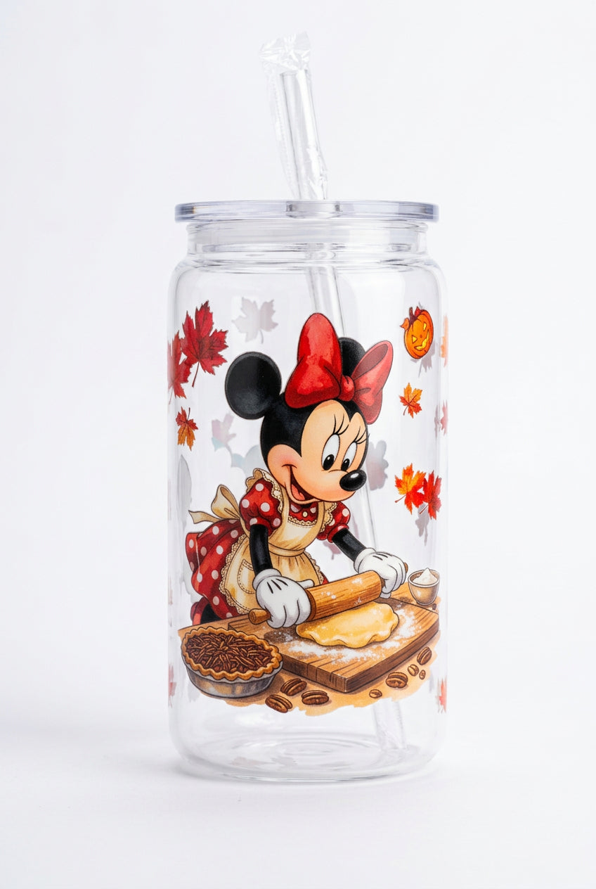 16 oz Acrylic Thanksgiving/Fall Tumbler