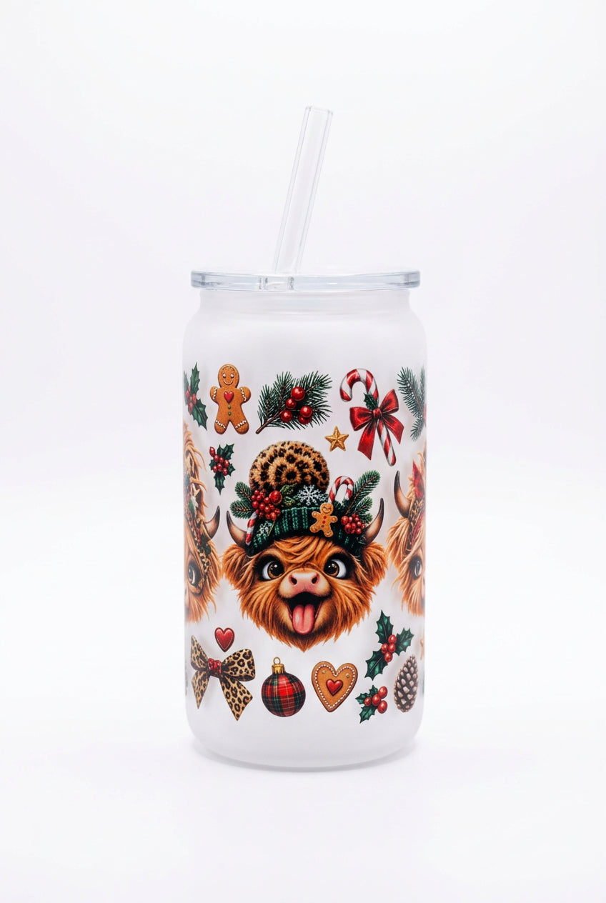16 oz Acrylic Christmas Tumbler
