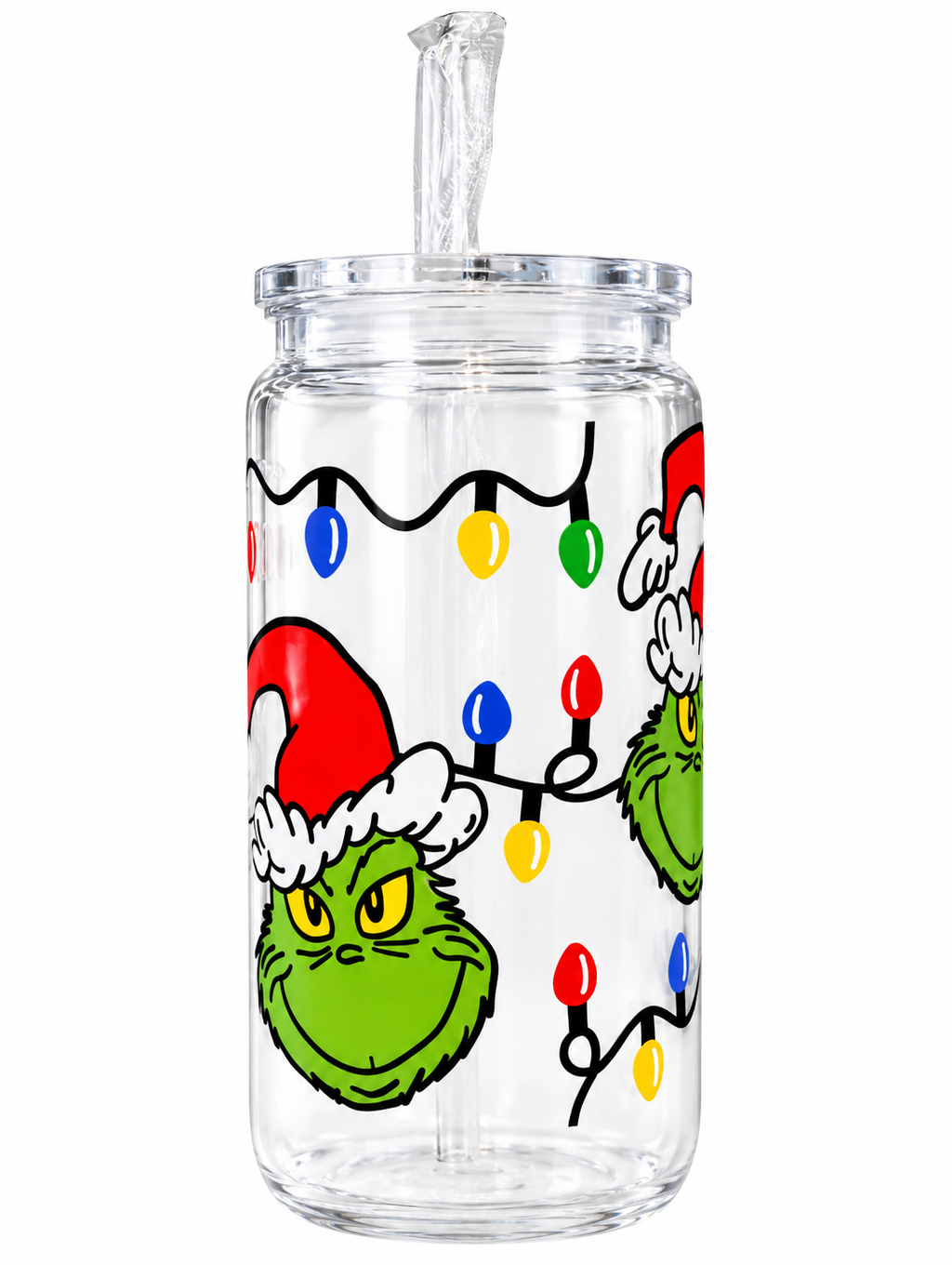 16 oz Acrylic Christmas Tumbler