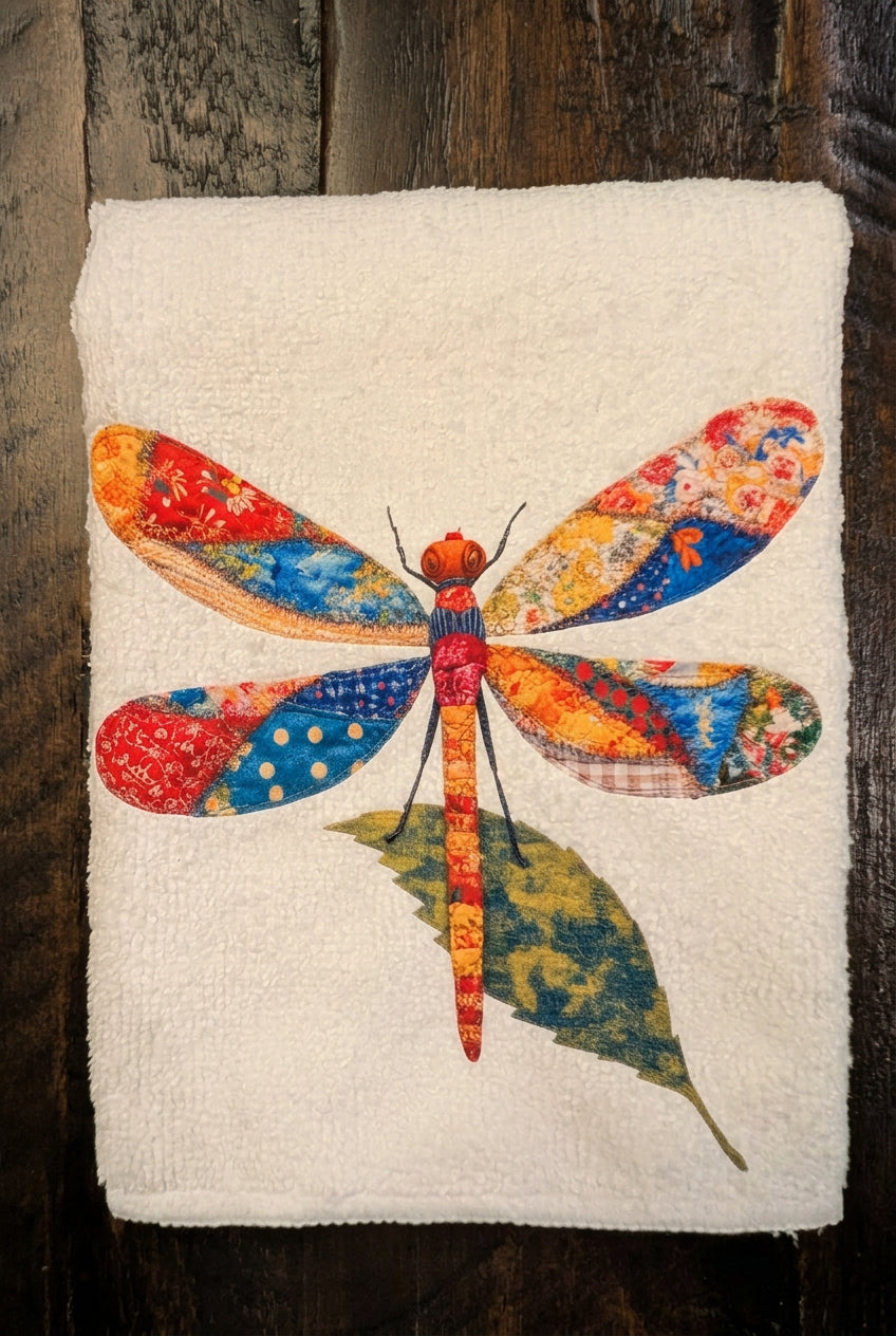 Dragonfly Kitchen Towel