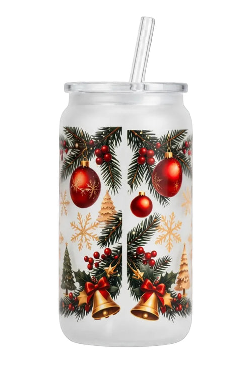 16 oz Acrylic Christmas Tumbler