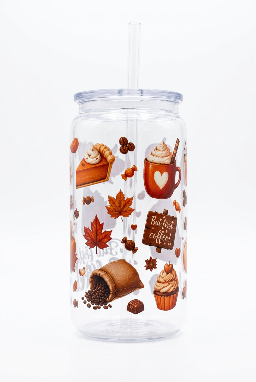 Hyland Cow 16 oz Acrylic Fall Tumbler