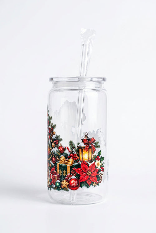 16 oz Acrylic Christmas Tumbler