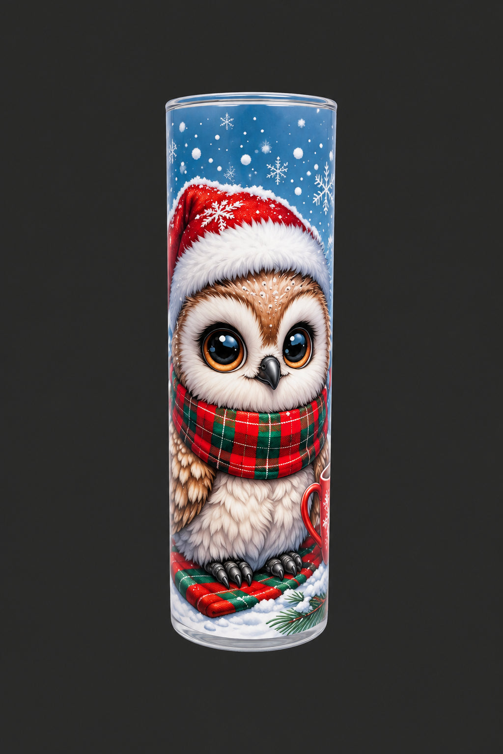 20 oz Stainless Steel Christmas Tumbler