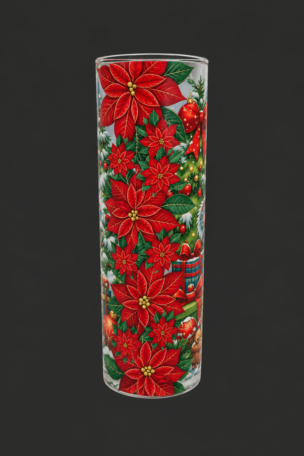 20 oz Stainless Steel Christmas Tumbler
