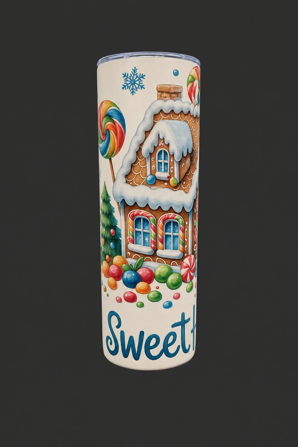 20 oz Stainless Steel Christmas Tumbler