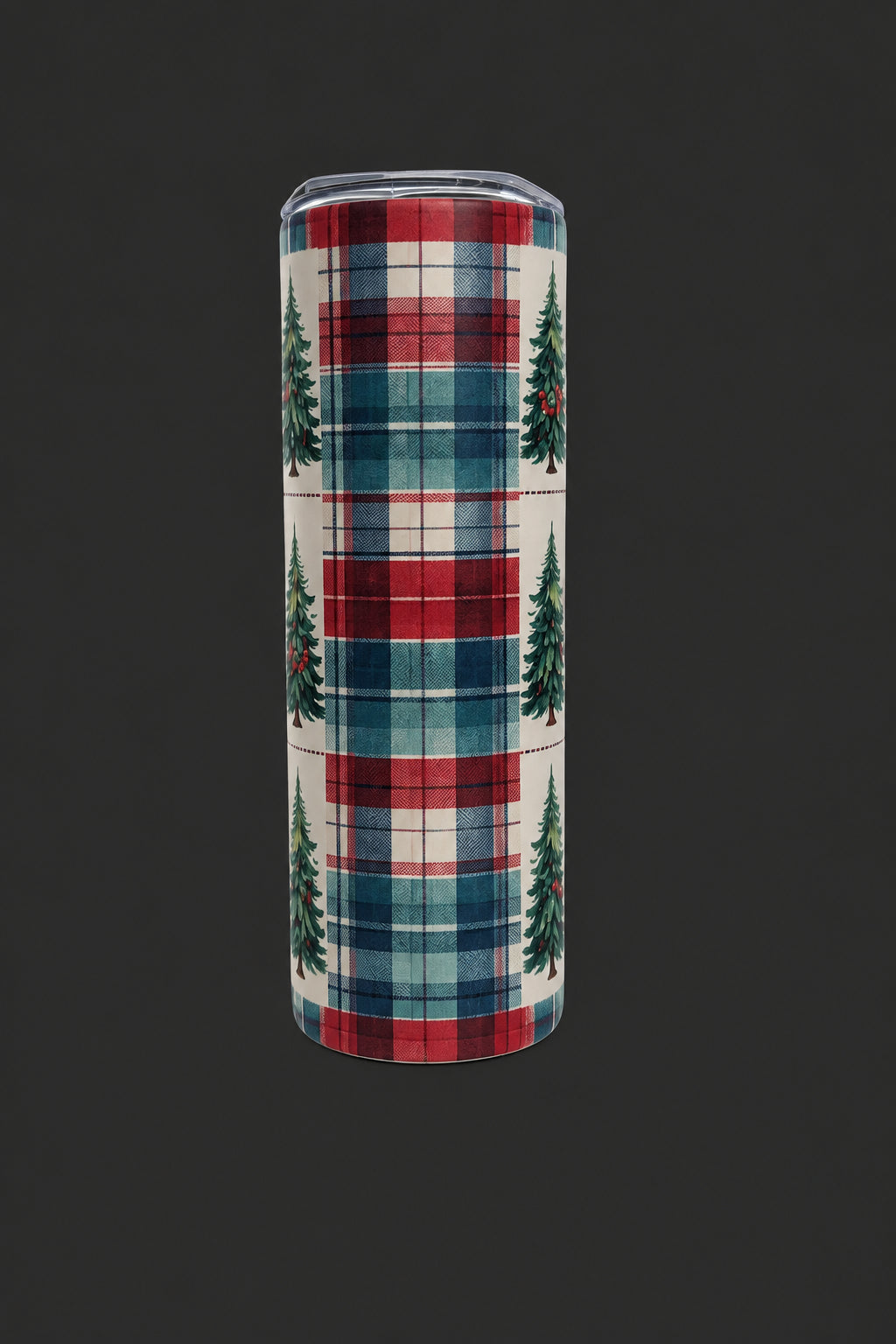 20 oz Stainless Steel Christmas Tumbler