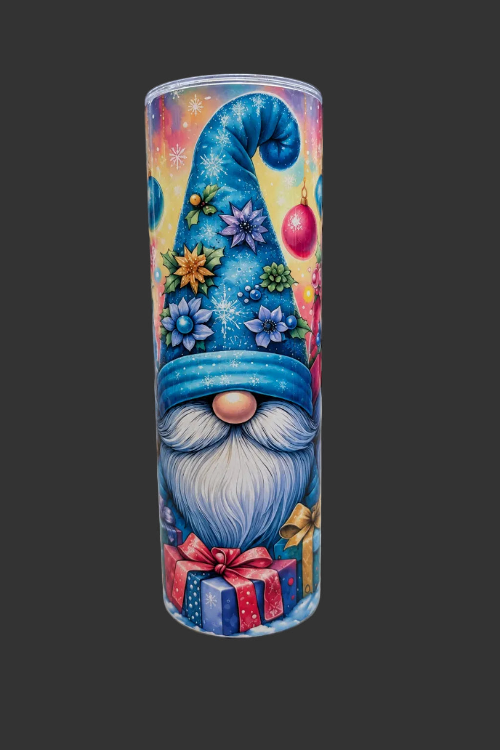 20 oz Stainless Steel Christmas Tumbler