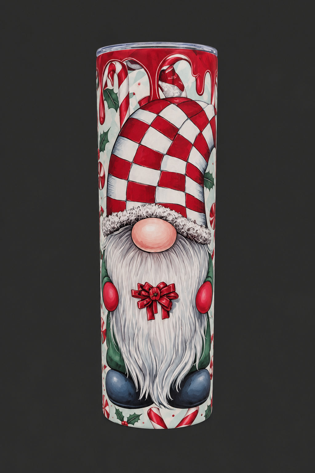 20 oz Stainless Steel Christmas Tumbler
