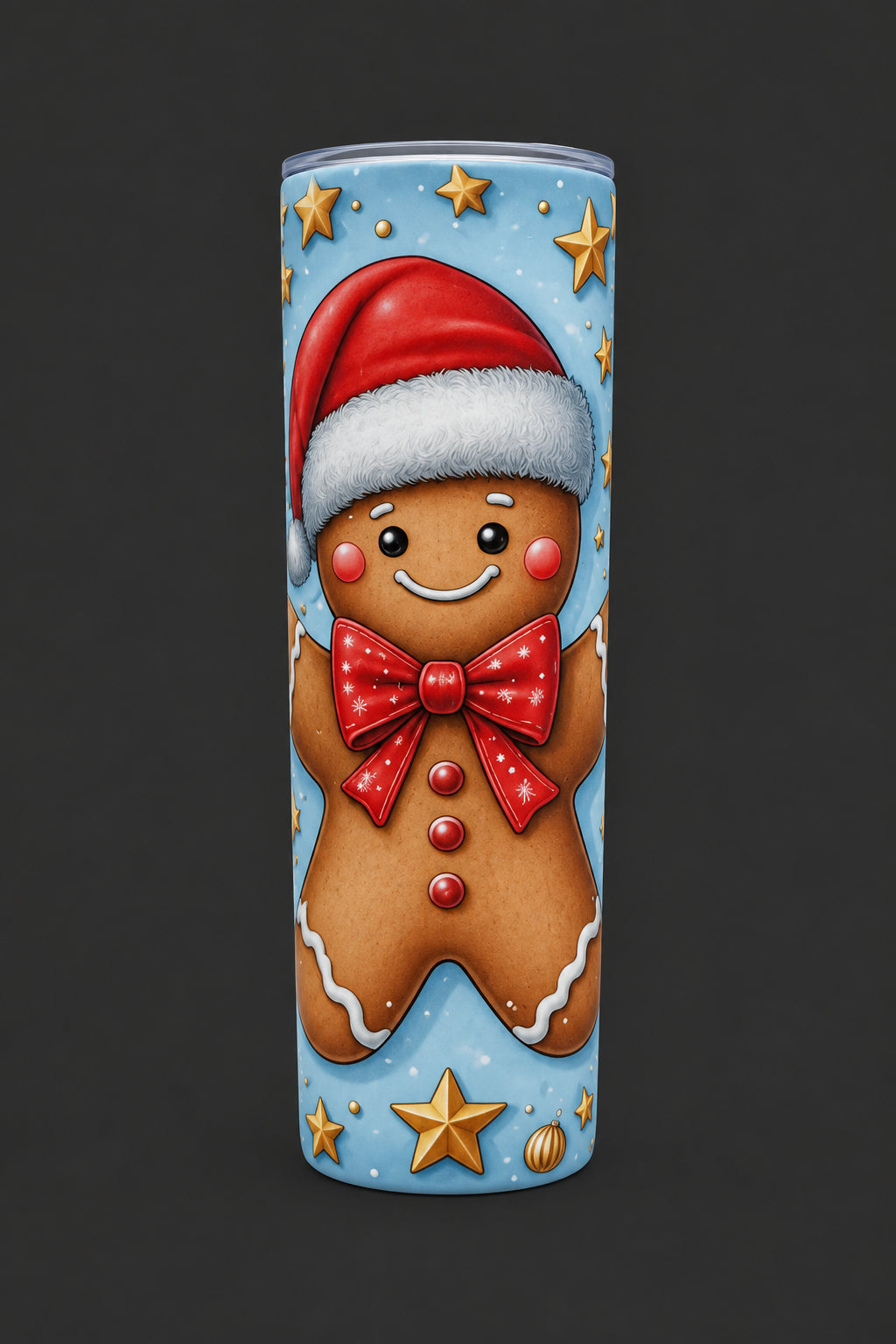 20 oz Stainless Steel Christmas Tumbler