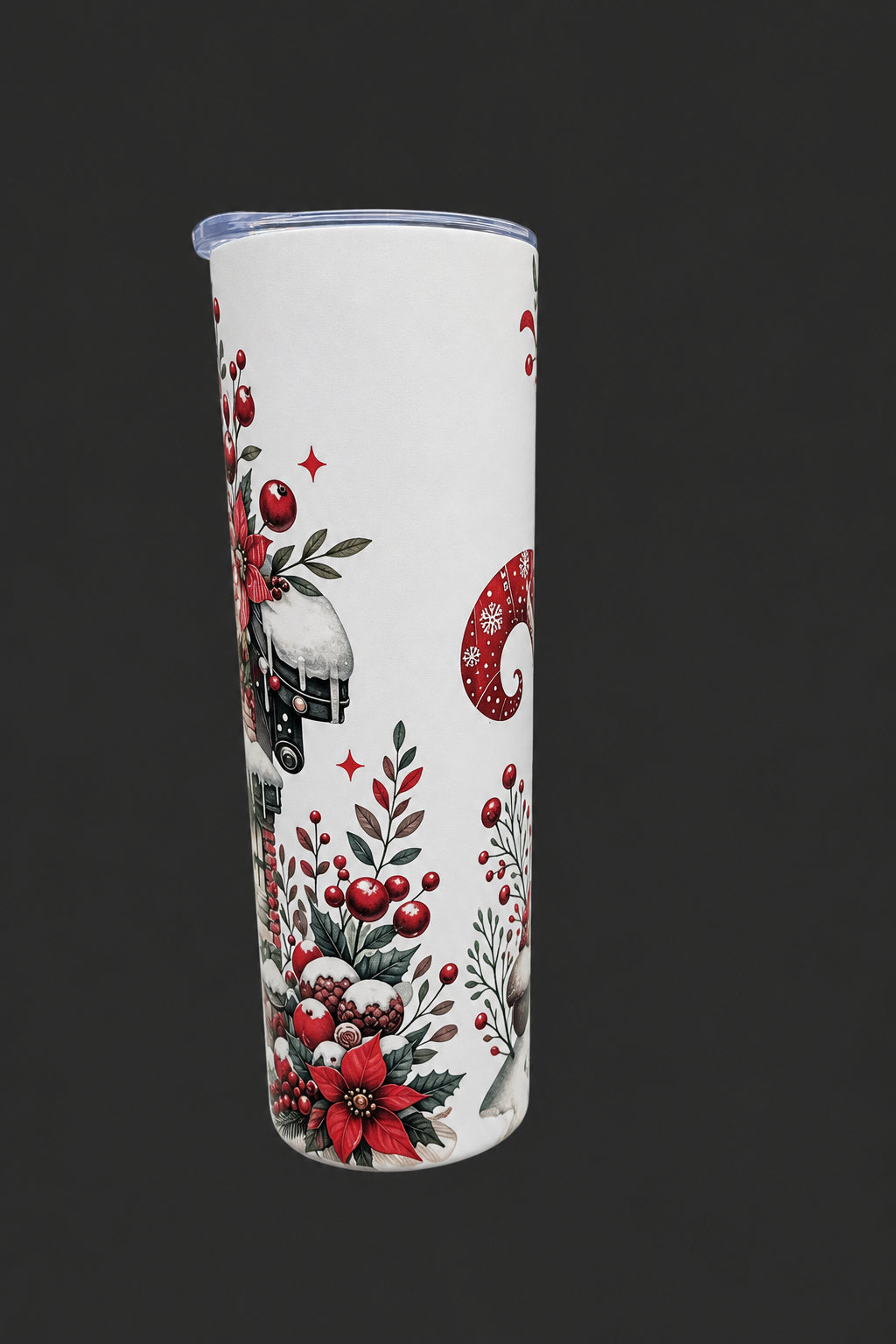 20 oz Stainless Steel Christmas Tumbler