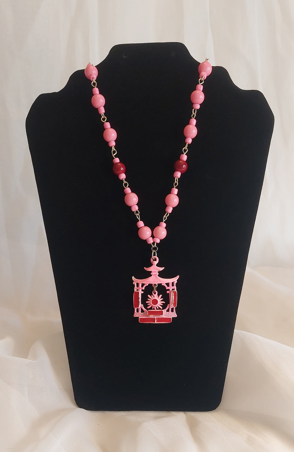 Upcycled Vintage pendent necklace