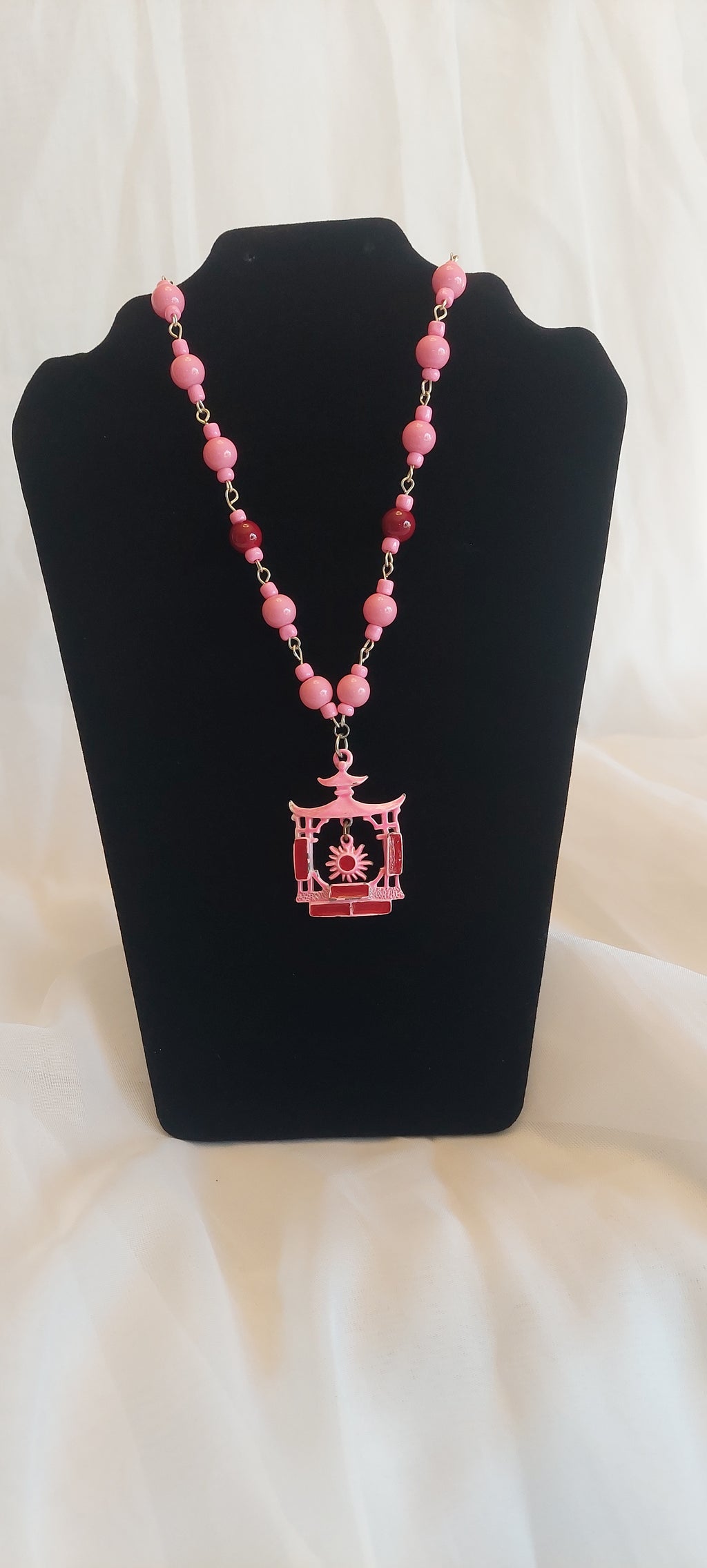Upcycled Vintage pendent necklace