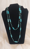 Vintage glass bead necklace