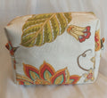 Floral makeup bag