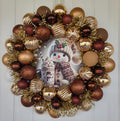 Snowman Ornament wreath