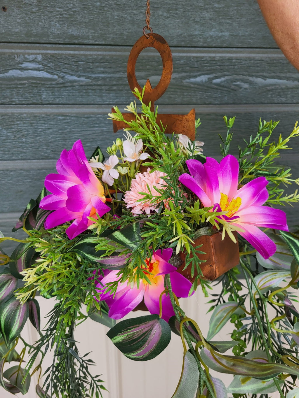 Tropical wreath or anchor hanger