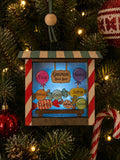 Lighted Personalized Candy Store Christmas Ornament | Sweet Shop Holiday Keepsake
