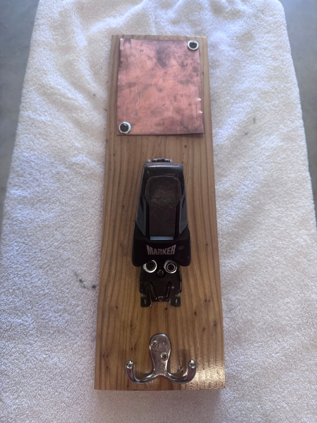 Copper Top Hat & Coat Hanger