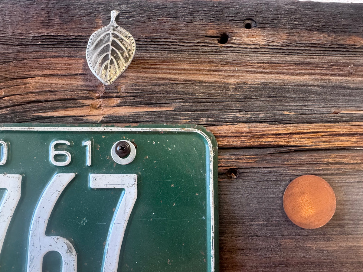 Idaho Plate & Aspen Leaf