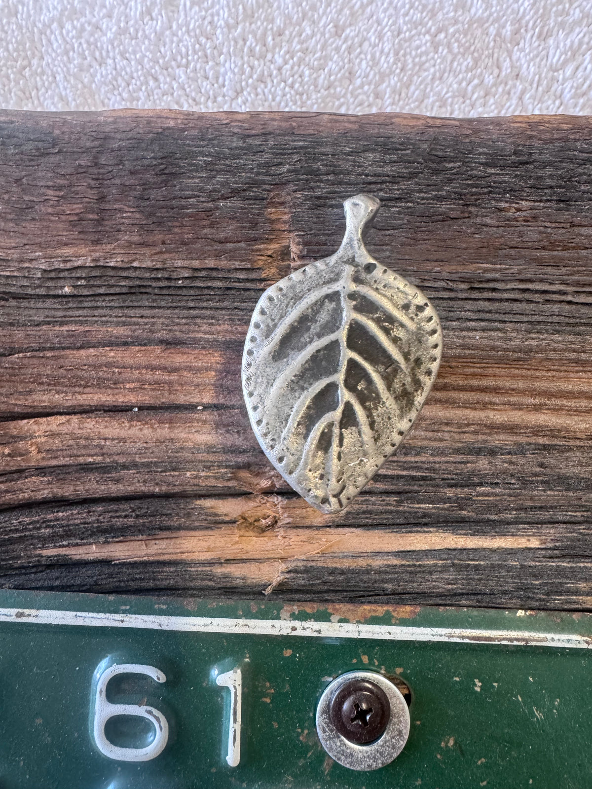 Idaho Plate & Aspen Leaf