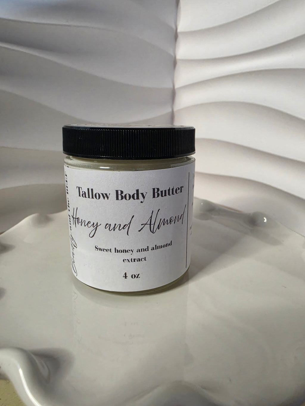 Tallow Body Butter - Honey and Almond