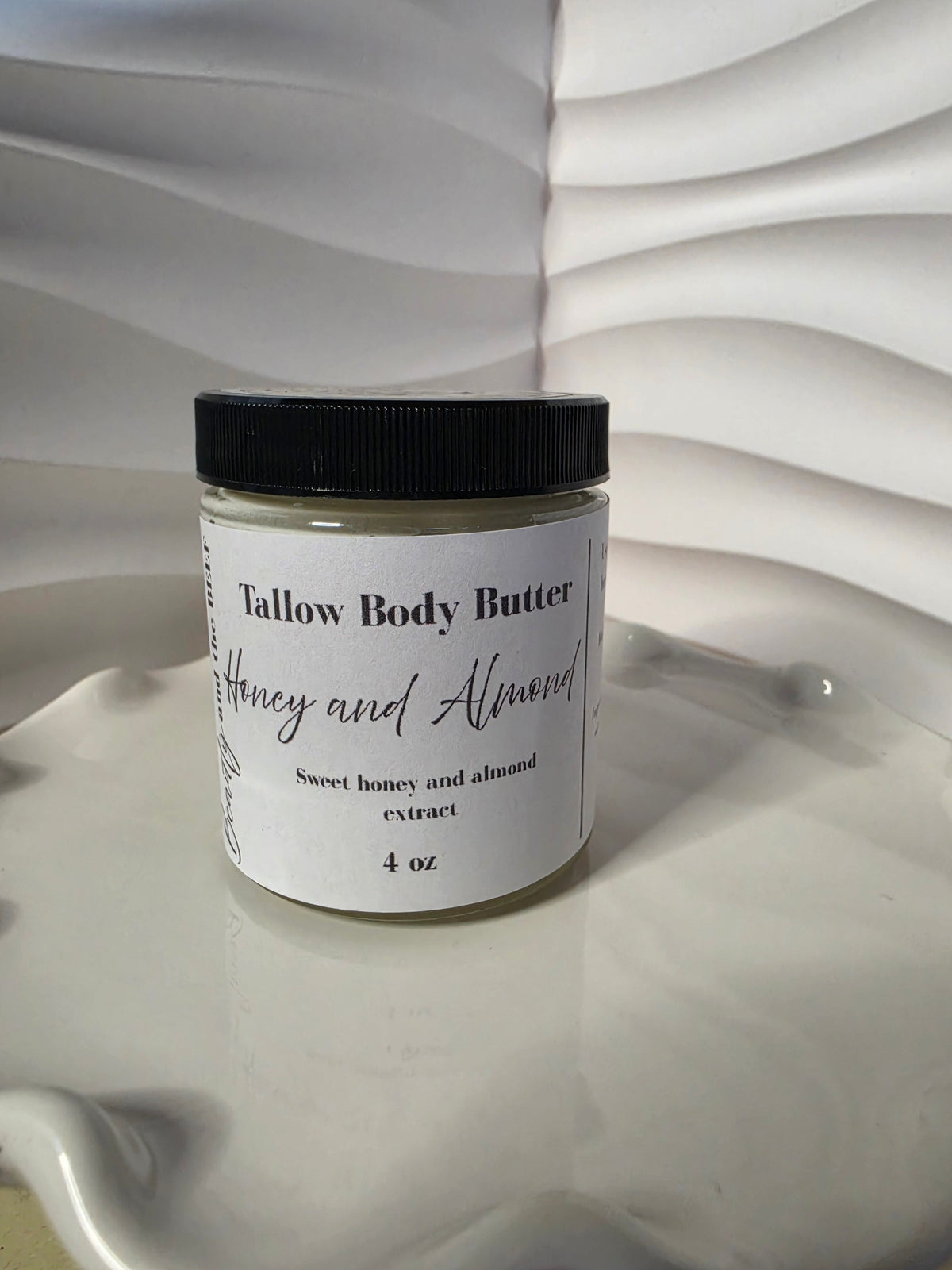 Tallow Body Butter - Honey and Almond