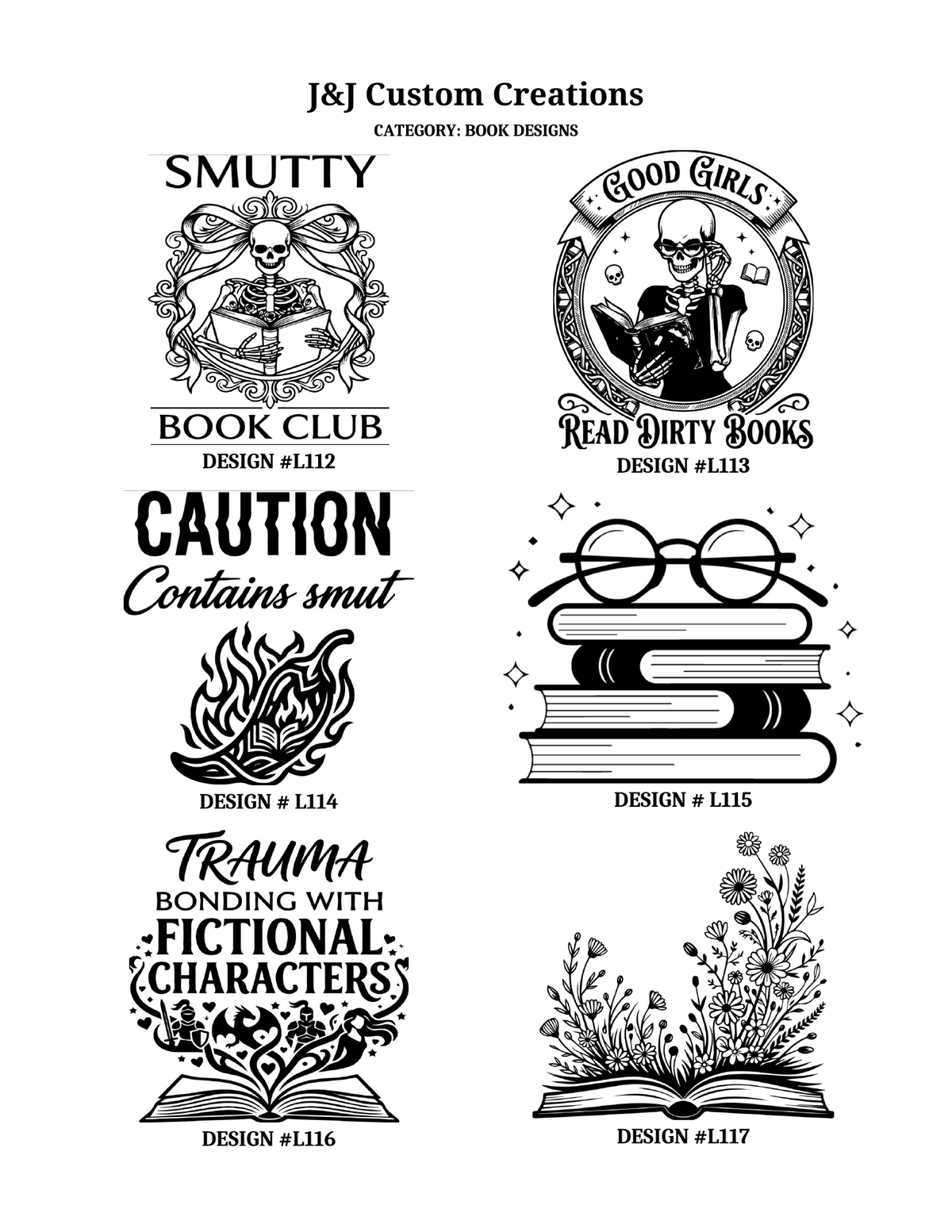 Book Laser Engraved Cutting Boards – Choose Your Design
