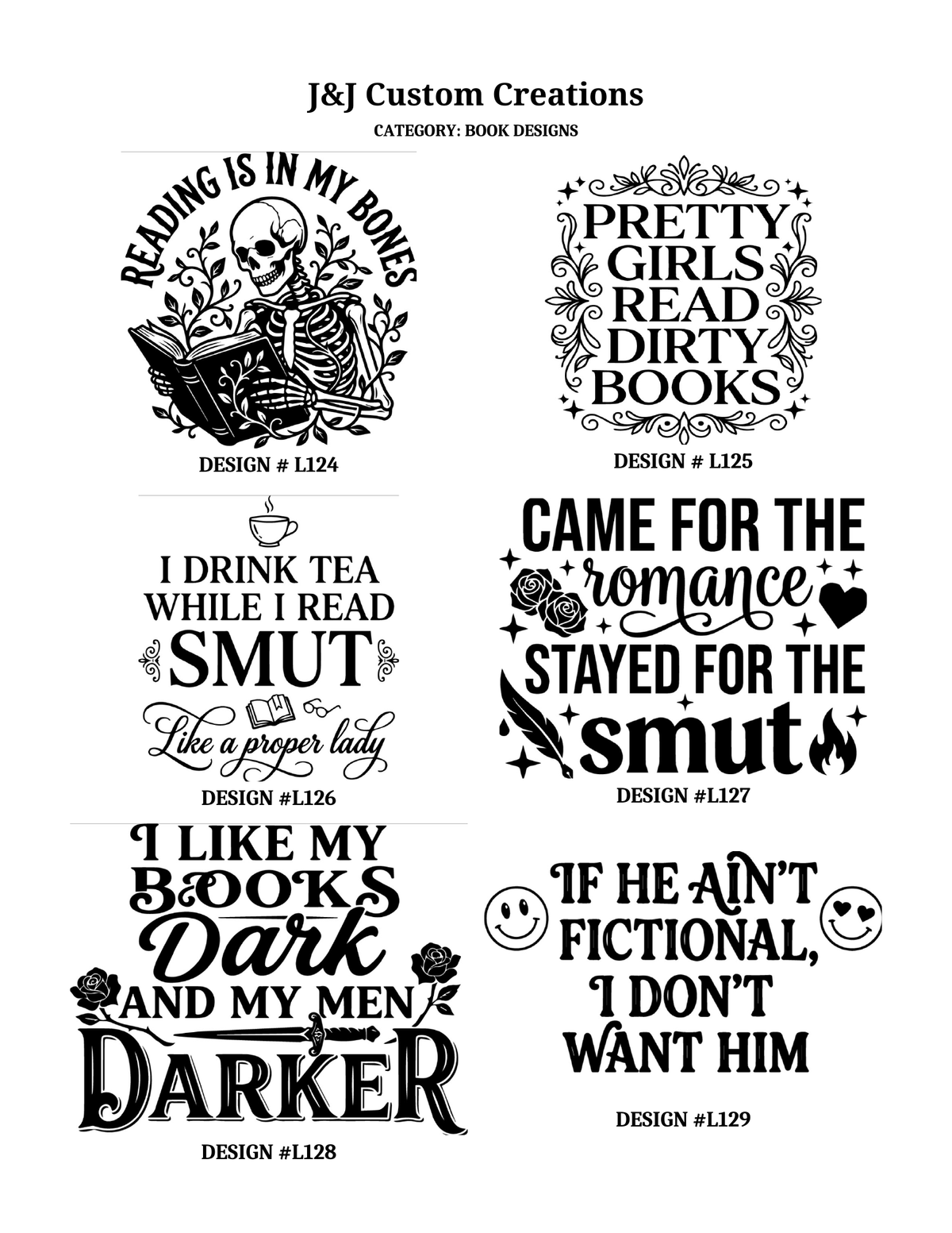 Book Laser Engraved Cutting Boards – Choose Your Design