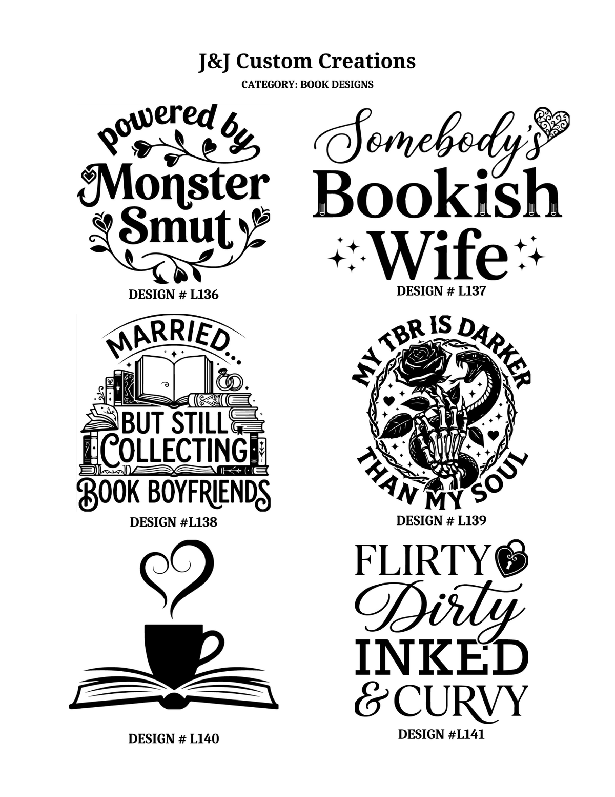 Book Laser Engraved Cutting Boards – Choose Your Design