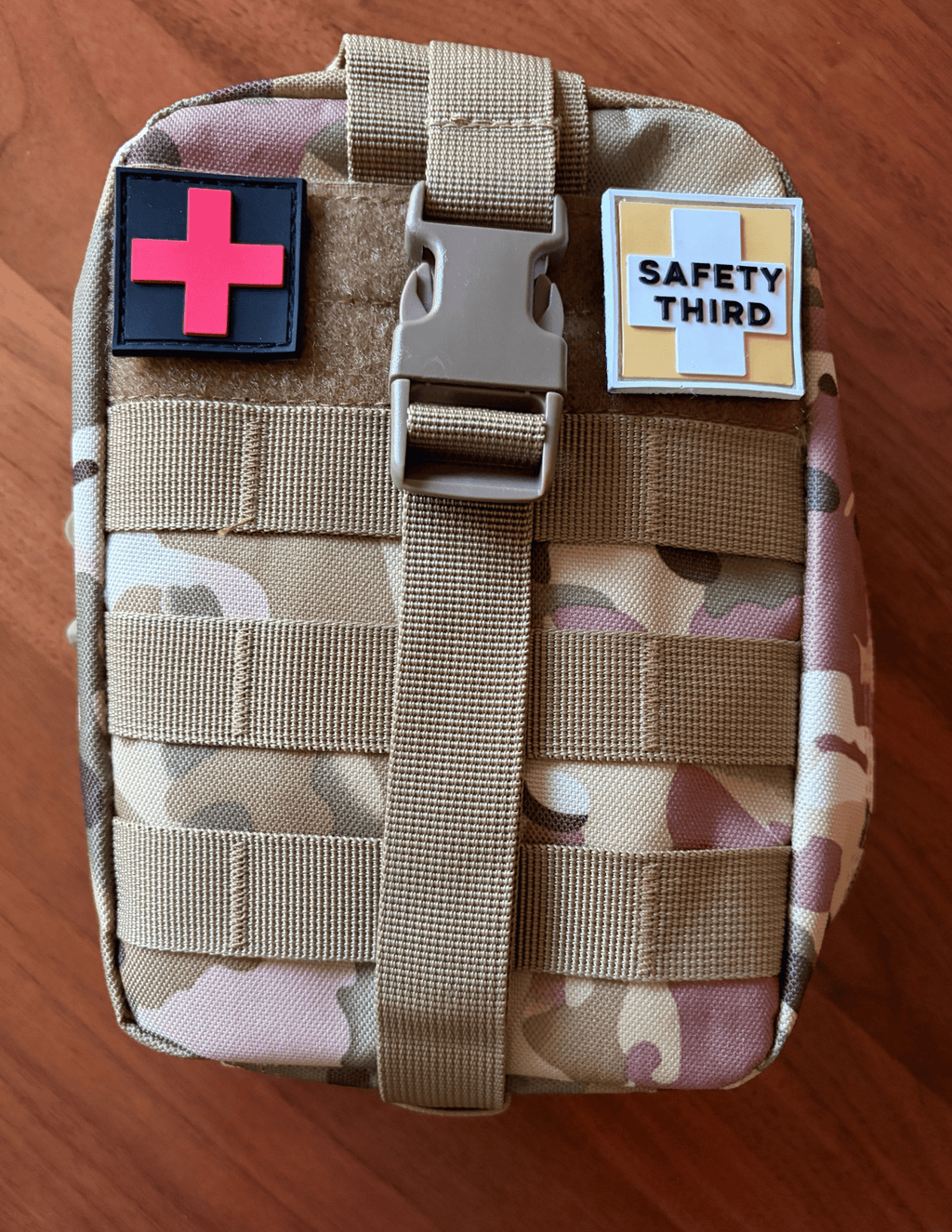 Standard Tactical First Aid Kit MOLLE Board Tear Away Bag