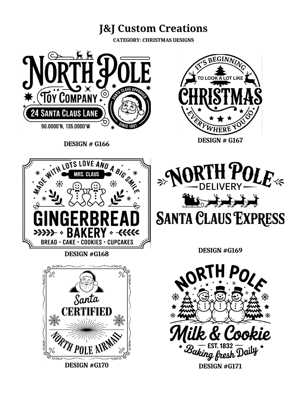 Christmas Laser Engraved Cutting Boards – Choose Your Design
