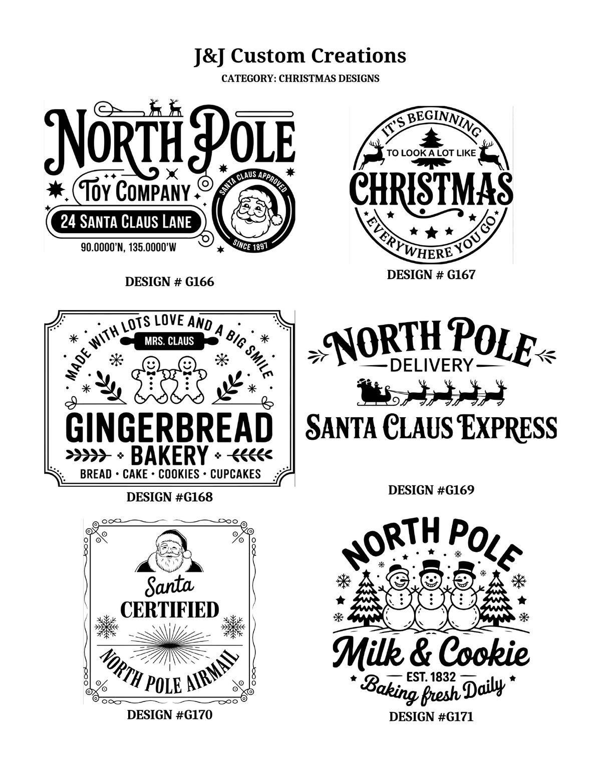 Christmas Laser Engraved Cutting Boards – Choose Your Design
