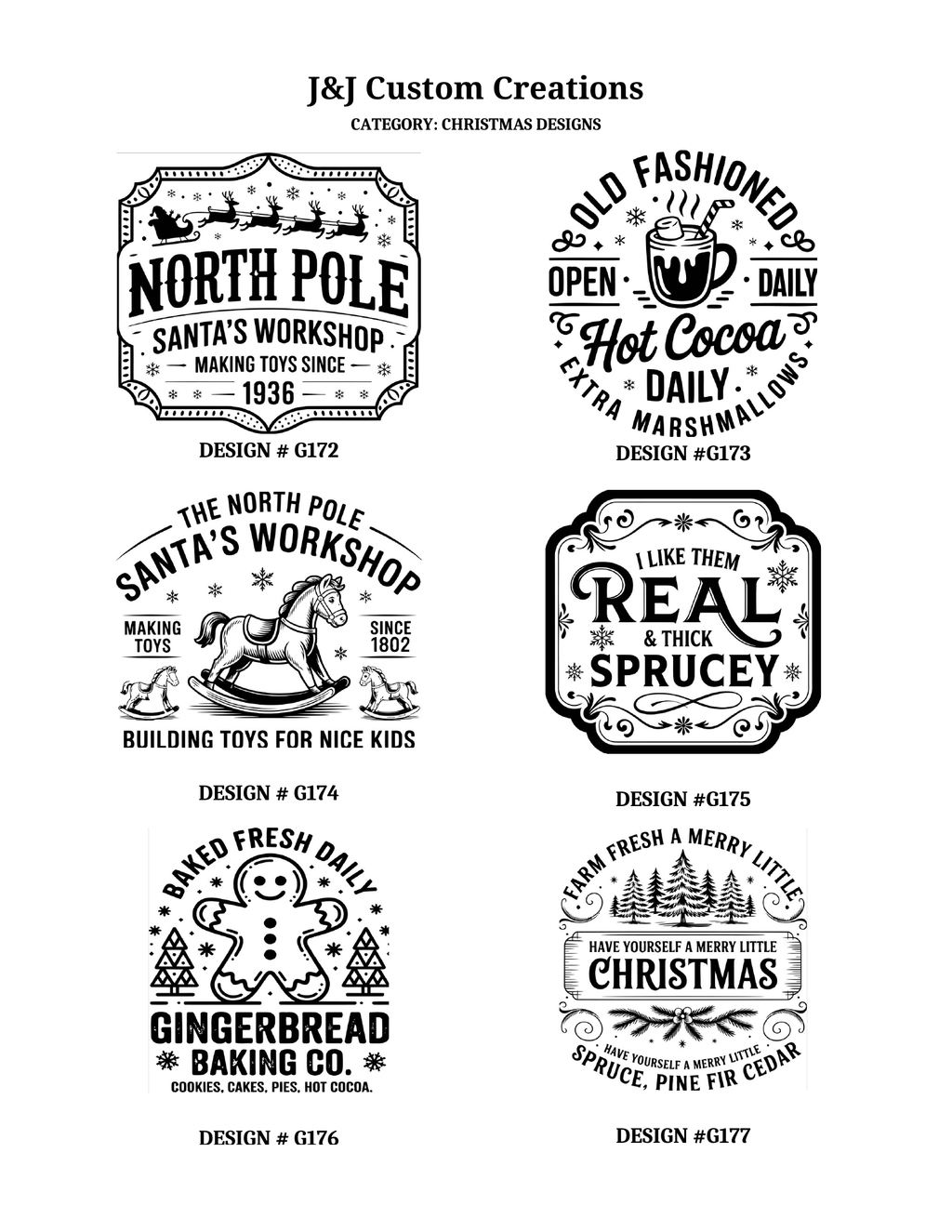 Christmas Laser Engraved Cutting Boards – Choose Your Design