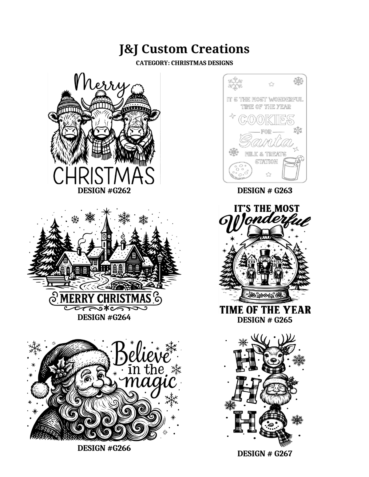 Christmas Laser Engraved Cutting Boards – Choose Your Design
