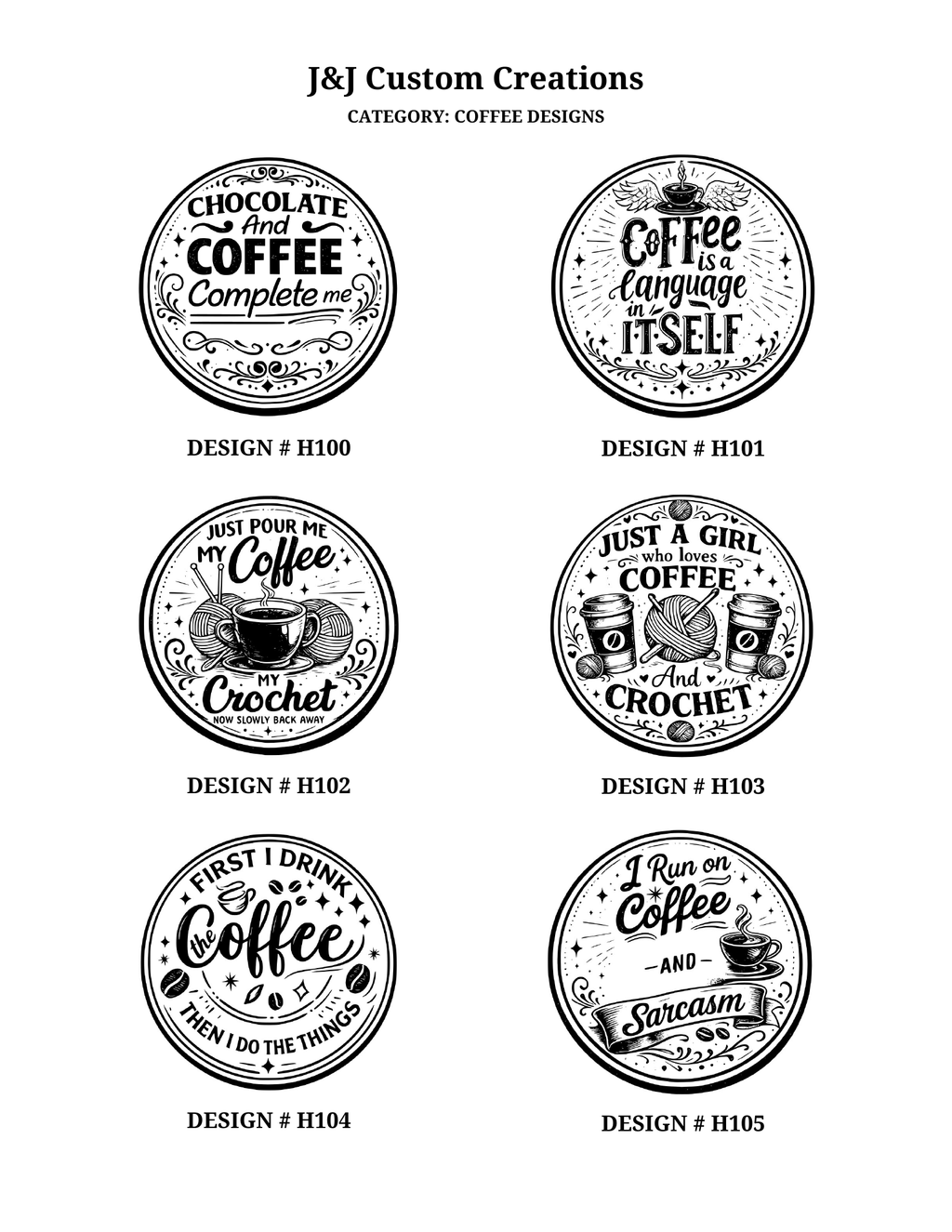 Coffee Laser Engraved Cutting Boards – Choose Your Design