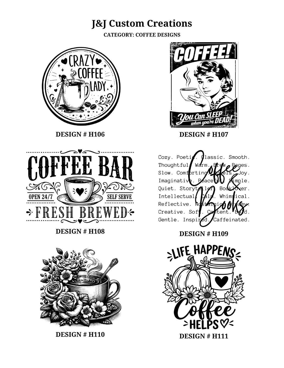 Coffee Laser Engraved Cutting Boards – Choose Your Design
