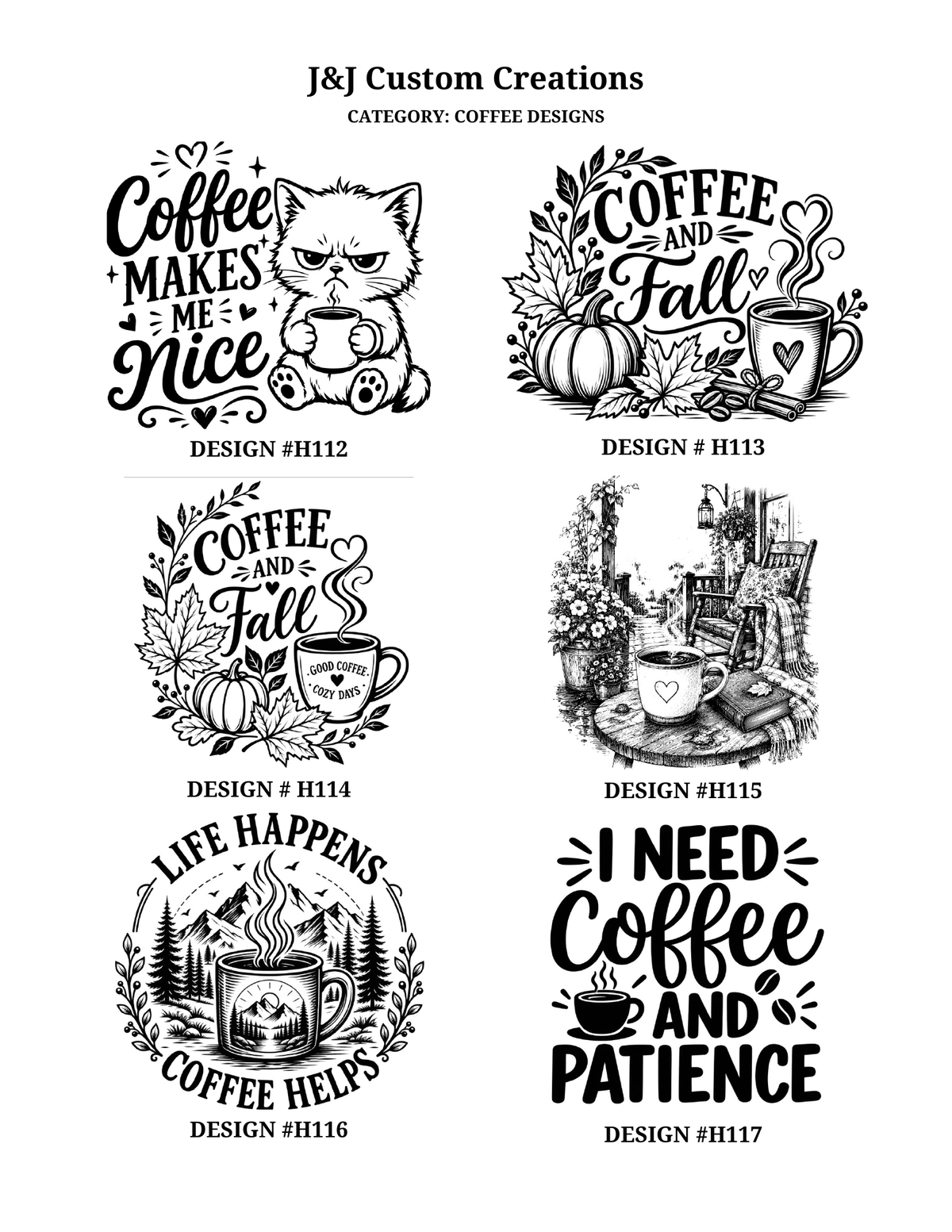 Coffee Laser Engraved Cutting Boards – Choose Your Design