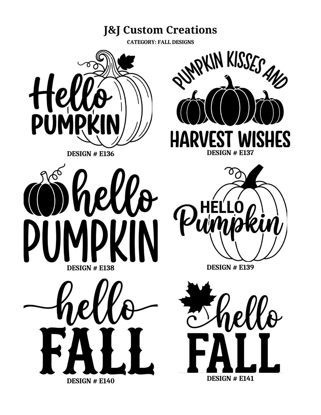 Fall Laser Engraved Cutting Boards – Choose Your Design