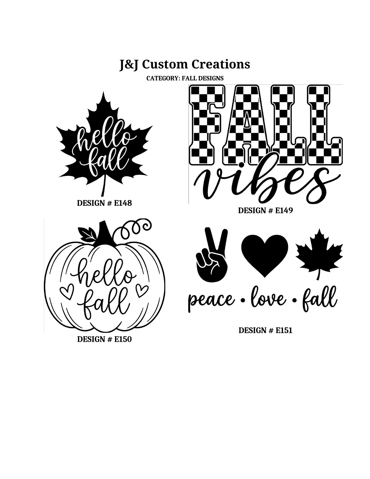 Fall Laser Engraved Cutting Boards – Choose Your Design