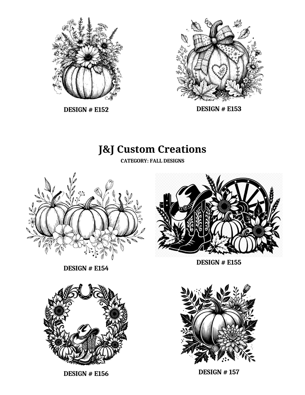 Fall Laser Engraved Cutting Boards – Choose Your Design