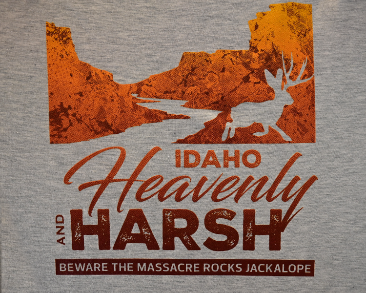 Idaho Heavenly & Harsh Jackalope Tee