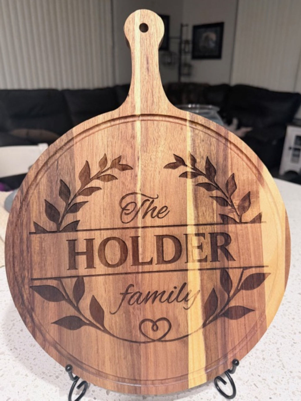 Custom Names & Wedding Laser Engraved Cutting Boards – Choose Your Design