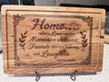 Family, Friends & Home Laser Engraved Cutting Boards – Choose Your Design.