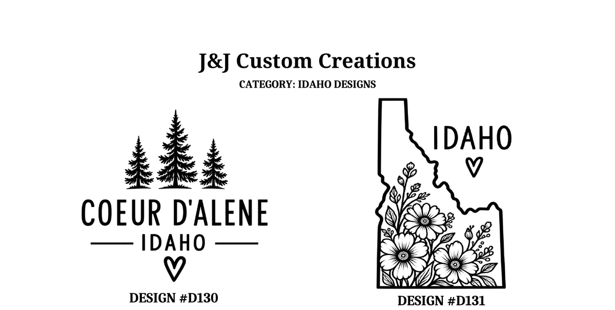 Idaho Cutting Boards Laser Engraved Cutting Boards – Choose Your Design