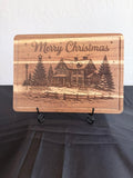 Christmas Laser Engraved Cutting Boards – Choose Your Design